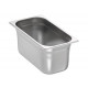 Stainless steel bin 201 - GN 1/3 - 325x176x150 mm